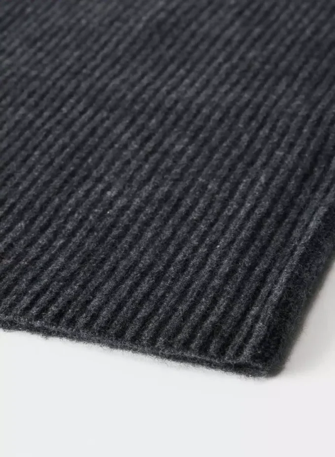 Cashmere Rib Neck Warmer
