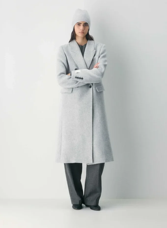 Cashmere Rib Slouchy Beanie