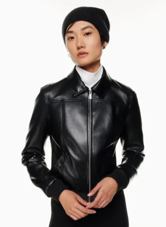 Cashmere Rib Slouchy Beanie