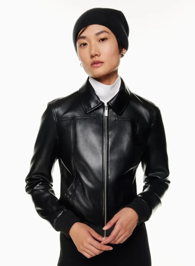 Cashmere Rib Slouchy Beanie