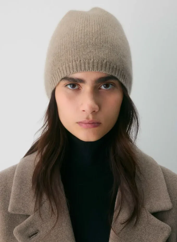 Cashmere Tall Beanie