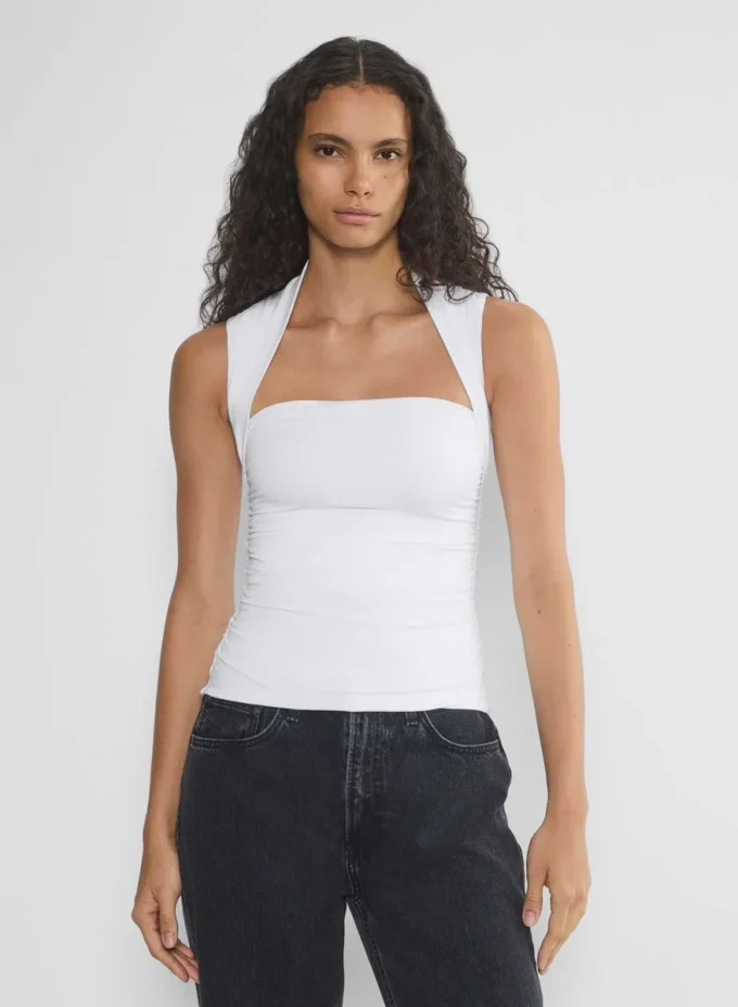 Casual Contour Flourish Top