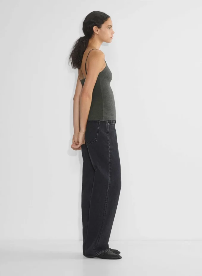 Casual Contour Squareneck Cami Hip Tank