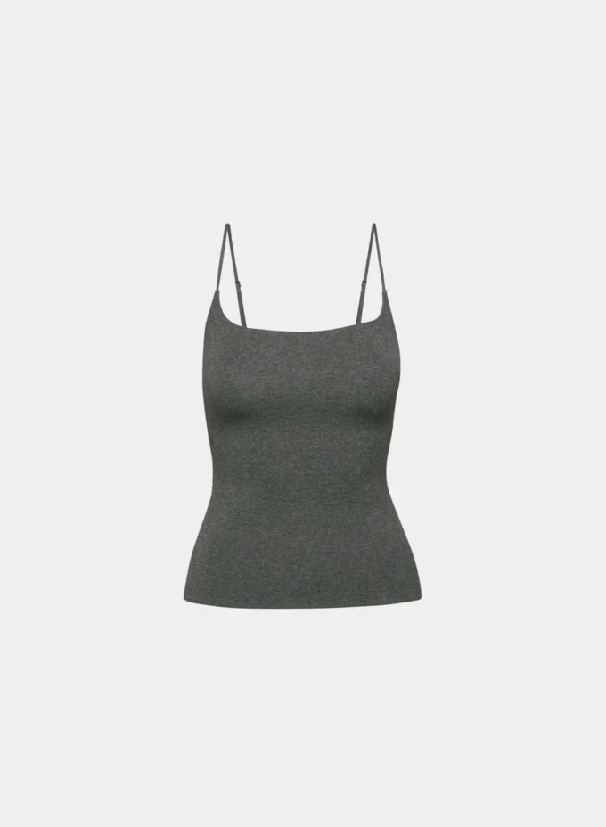 Casual Contour Squareneck Cami Hip Tank