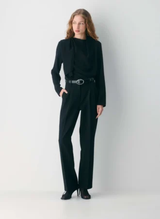 Cavalo Solid Brass Leather Belt