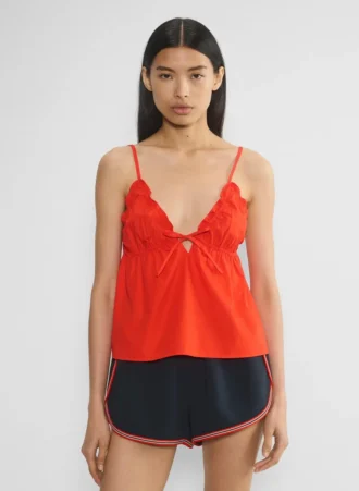 Caviar Poplin Camisole