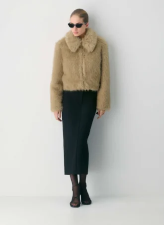 Chamonix Coat – Arctic Faux Fur