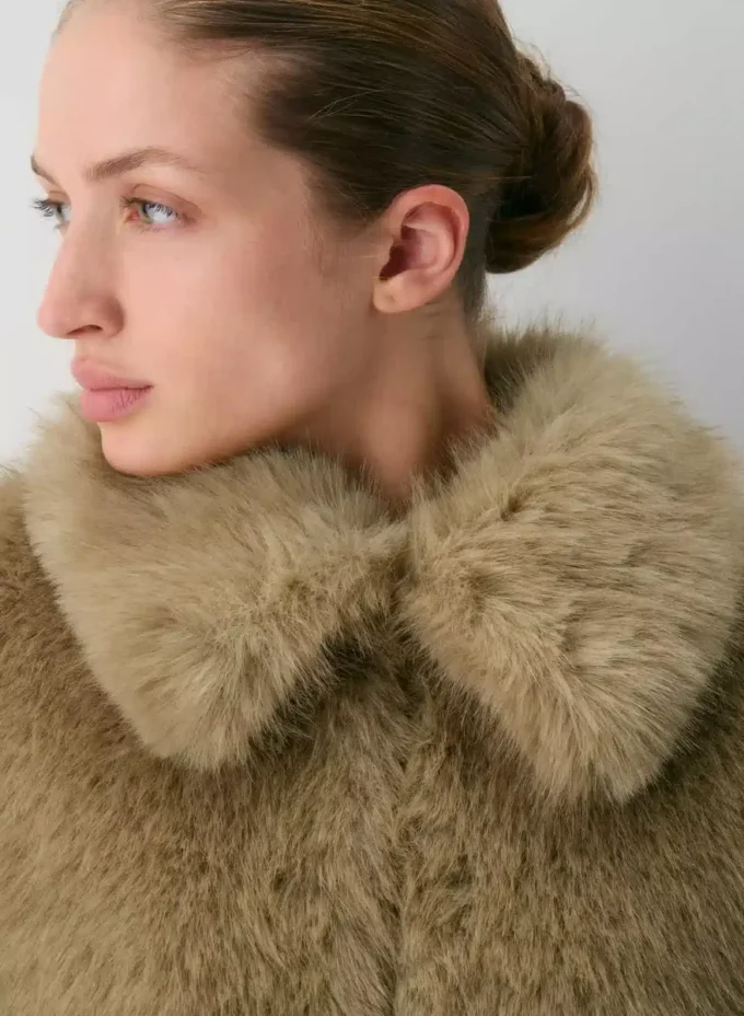 Chamonix Coat – Arctic Faux Fur