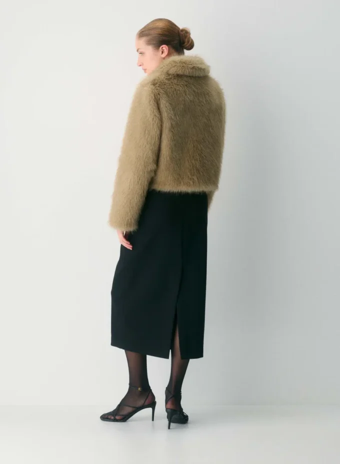 Chamonix Coat – Arctic Faux Fur