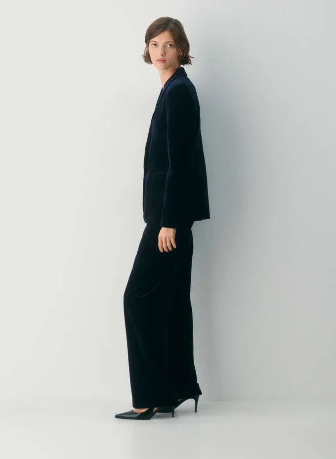 Charisse Blazer – Velvet