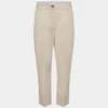 Chino Mid-rise Carrot Pant