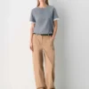 Chino Relaxed Hi-rise Barrel Pant