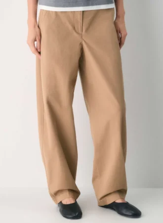 Chino Relaxed Hi-rise Barrel Pant
