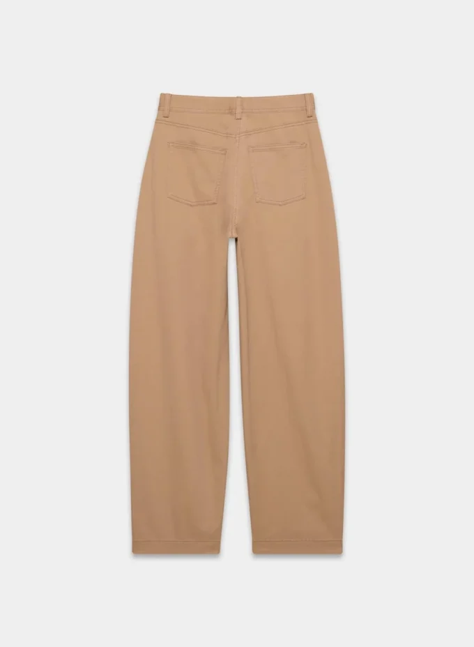 Chino Relaxed Hi-rise Barrel Pant