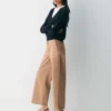 Chino Relaxed Hi-rise Wide Pant