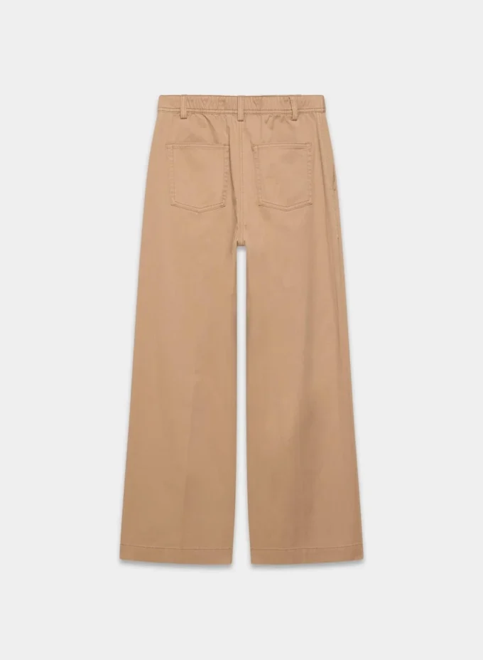 Chino Relaxed Hi-rise Wide Pant