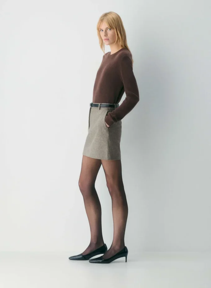 Chisel Skirt – Precision Wool