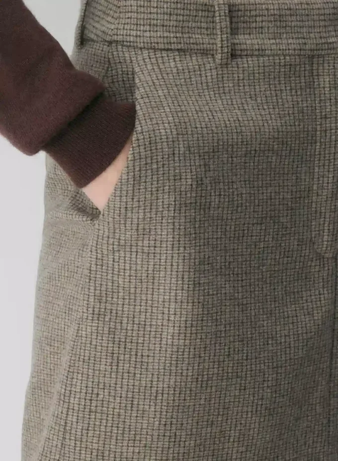 Chisel Skirt – Precision Wool