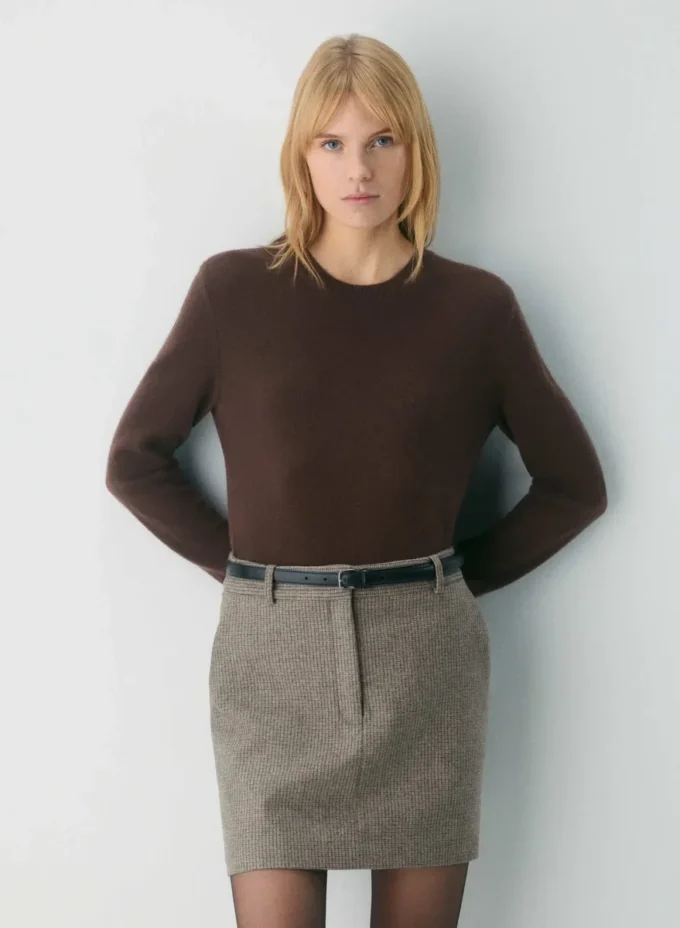 Chisel Skirt – Precision Wool