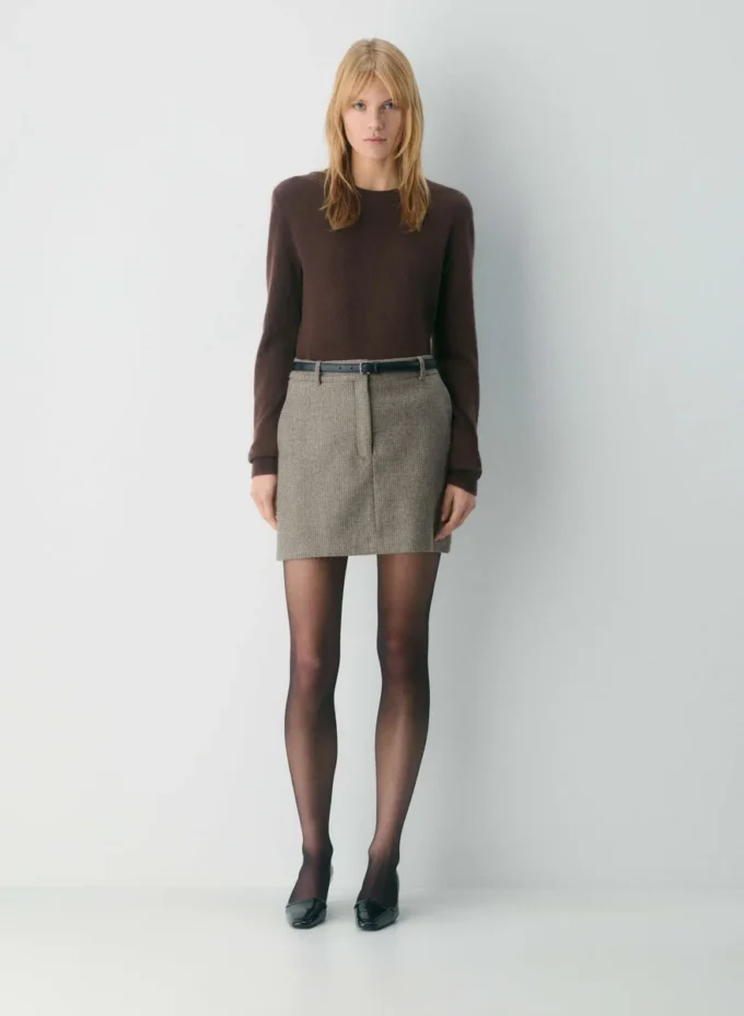 Chisel Skirt – Precision Wool