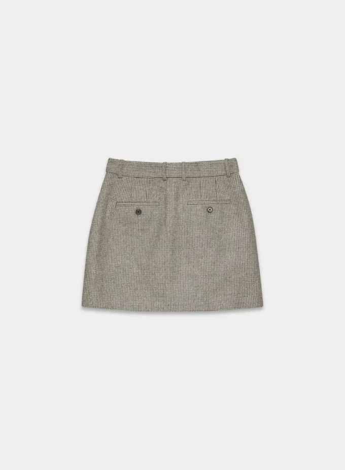 Chisel Skirt – Precision Wool