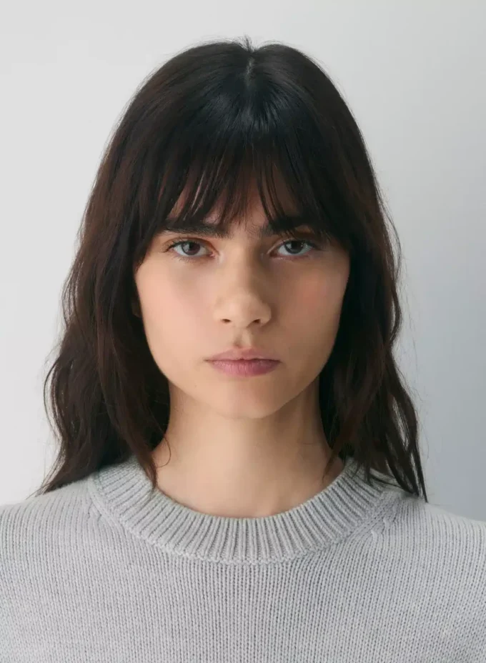 Chunky Merino Wool Crew Sweater