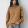 Chunky Merino Wool Turtleneck