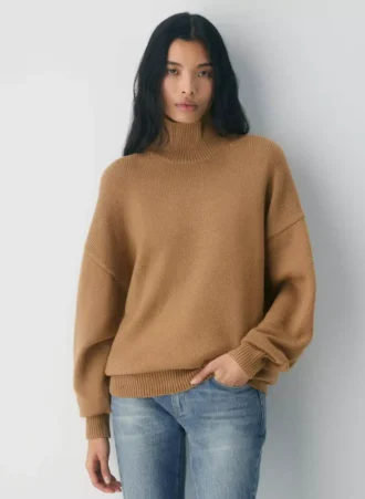 Chunky Merino Wool Turtleneck