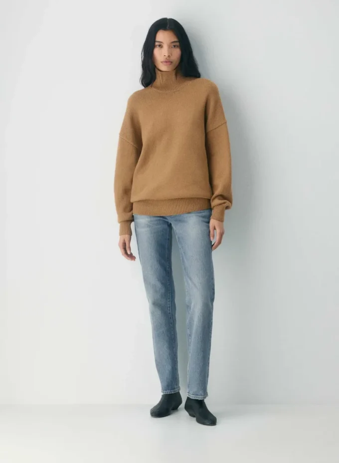 Chunky Merino Wool Turtleneck
