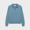 Clara Merino Wool Polo Sweater
