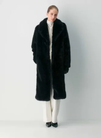 Cortina Coat – Arctic Faux Fur