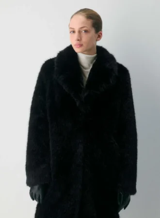 Cortina Coat – Arctic Faux Fur