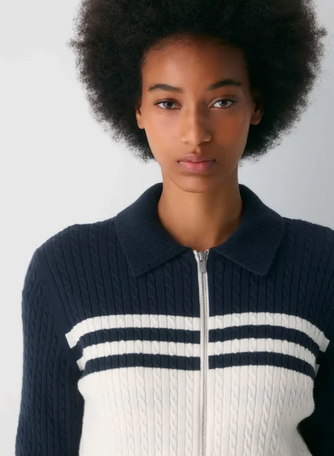 Cotton Charm™ Meadow Zip-up