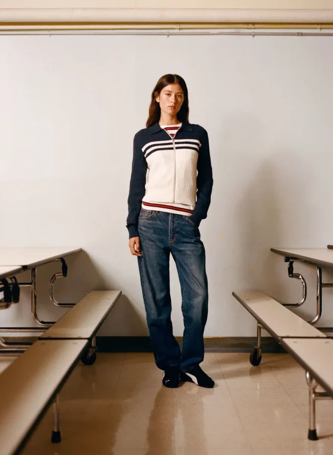 Cotton Charm™ Meadow Zip-up