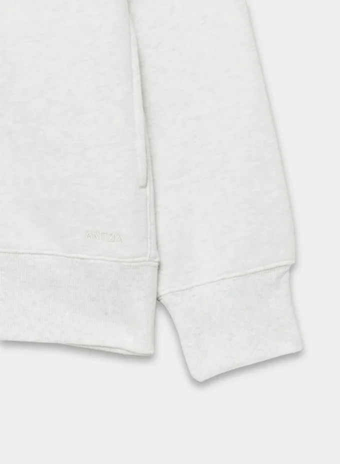 Cozy Sweatfleece Boyfriend 1/2 Zip Sweatshirt