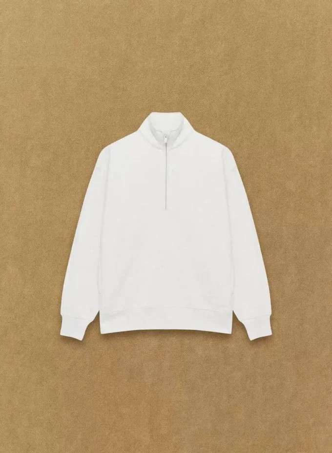 Cozy Sweatfleece Boyfriend 1/2 Zip Sweatshirt