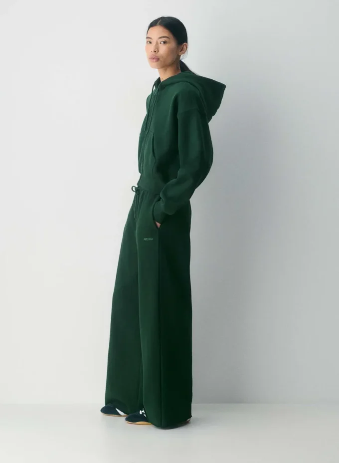 Cozy Sweatfleece Boyfriend Boxy Zip Hoodie