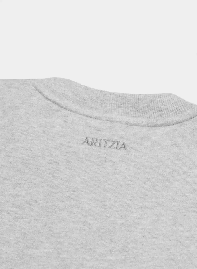 Cozy Sweatfleece Boyfriend Crew Sweatshirt