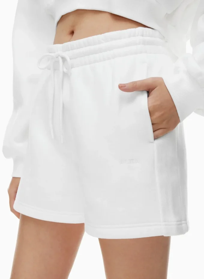 Cozy Sweatfleece Boyfriend Mid-thigh Short