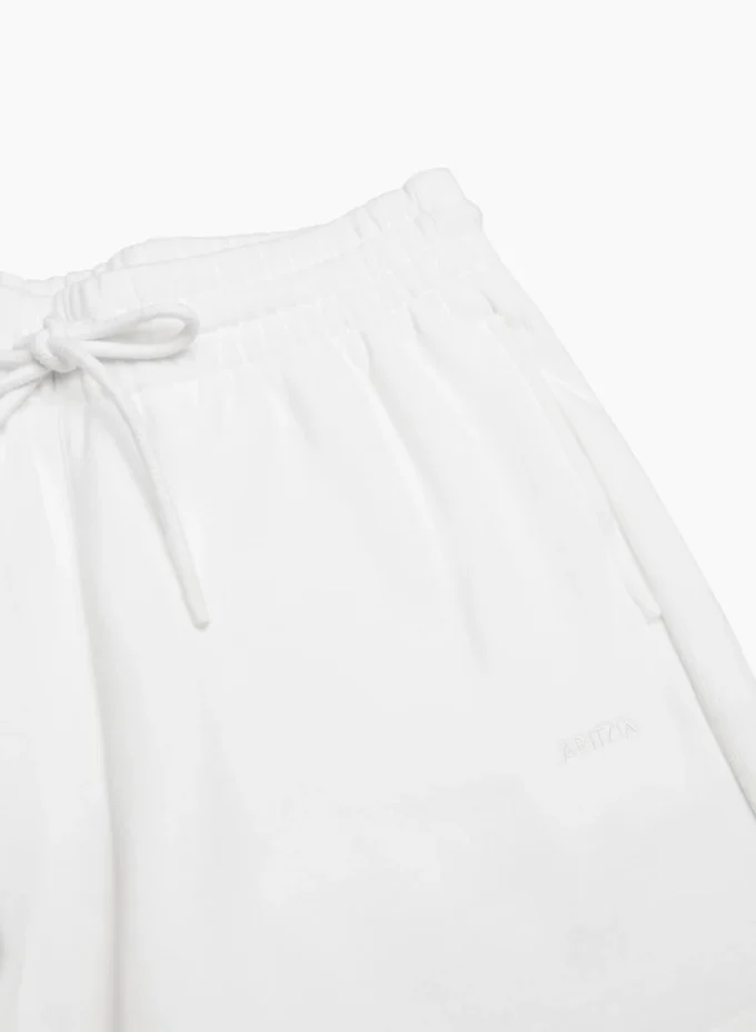 Cozy Sweatfleece Boyfriend Mid-thigh Short