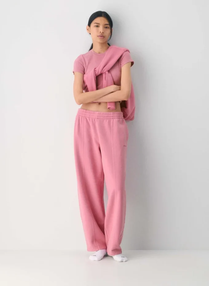 Cozy Sweatfleece Boyfriend Seam Sweatpant