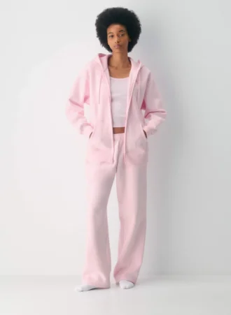 Cozy Sweatfleece Boyfriend Zip Hoodie