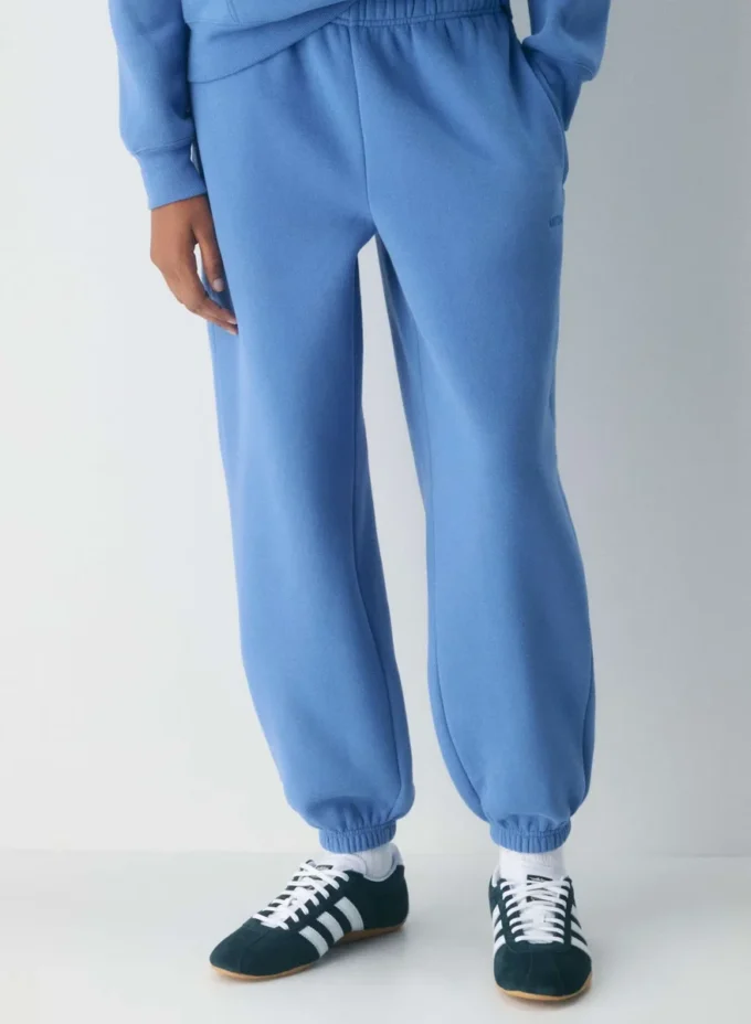 Cozy Sweatfleece Mega Baggy Zip Jogger