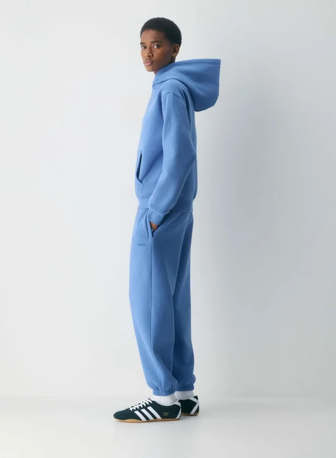 Cozy Sweatfleece Mega Baggy Zip Jogger