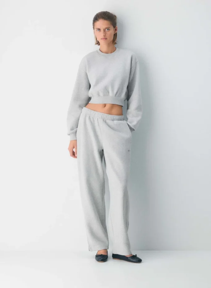 Cozy Sweatfleece Mega Barrel Zip Sweatpant