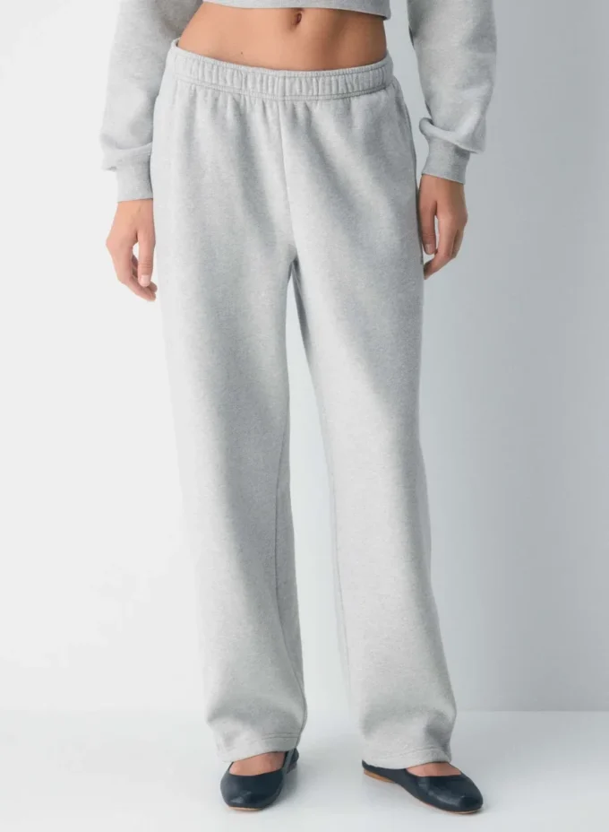 Cozy Sweatfleece Mega Barrel Zip Sweatpant