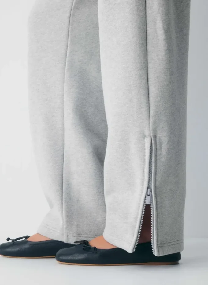 Cozy Sweatfleece Mega Barrel Zip Sweatpant