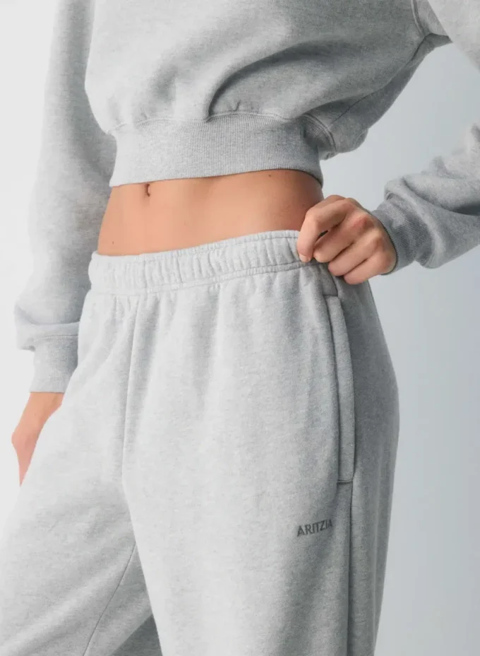 Cozy Sweatfleece Mega Barrel Zip Sweatpant