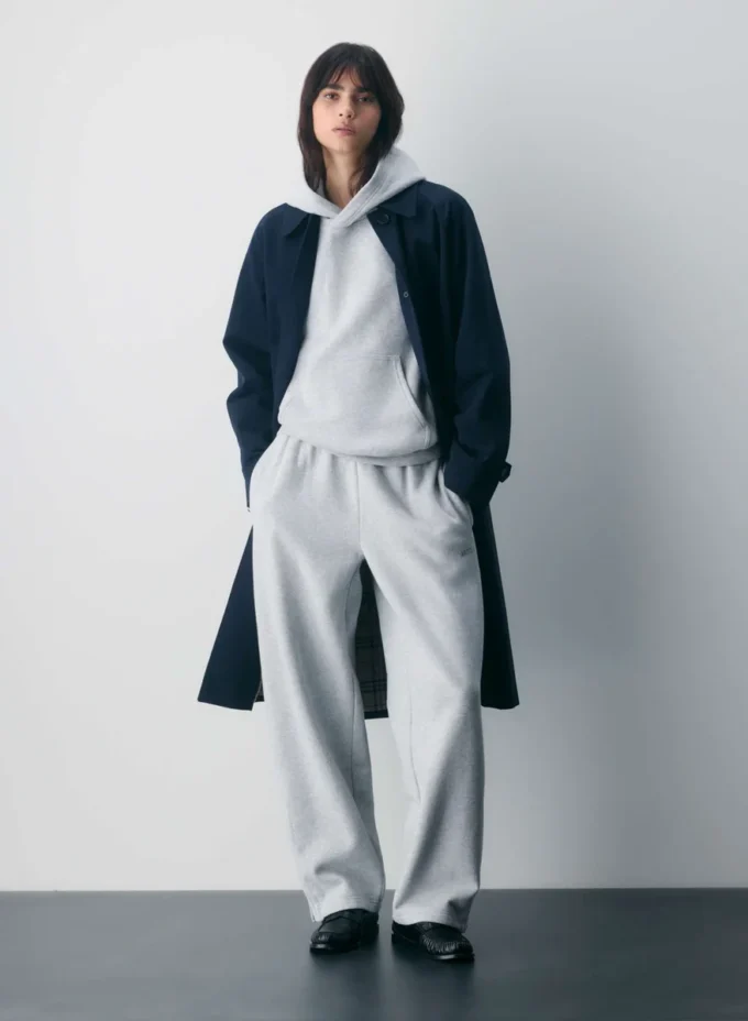 Cozy Sweatfleece Mega Barrel Zip Sweatpant