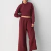 Cozy Sweatfleece Mega Lo-rise Palazzo Pant